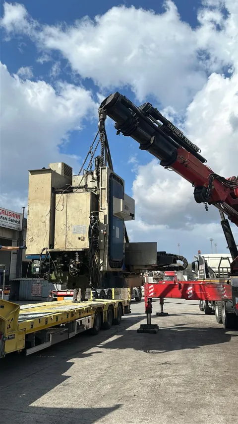 Konteyner Taşıma Saha Operasyonu 1